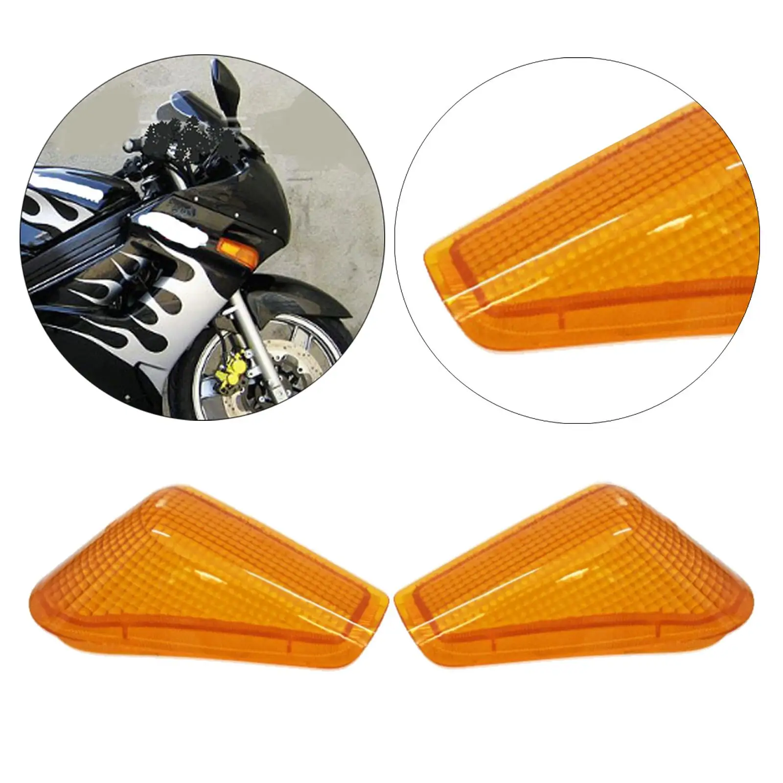 Pair for ZZR250 ZX10 Indicators for Front Display ZZR ZX 250 Left Right
