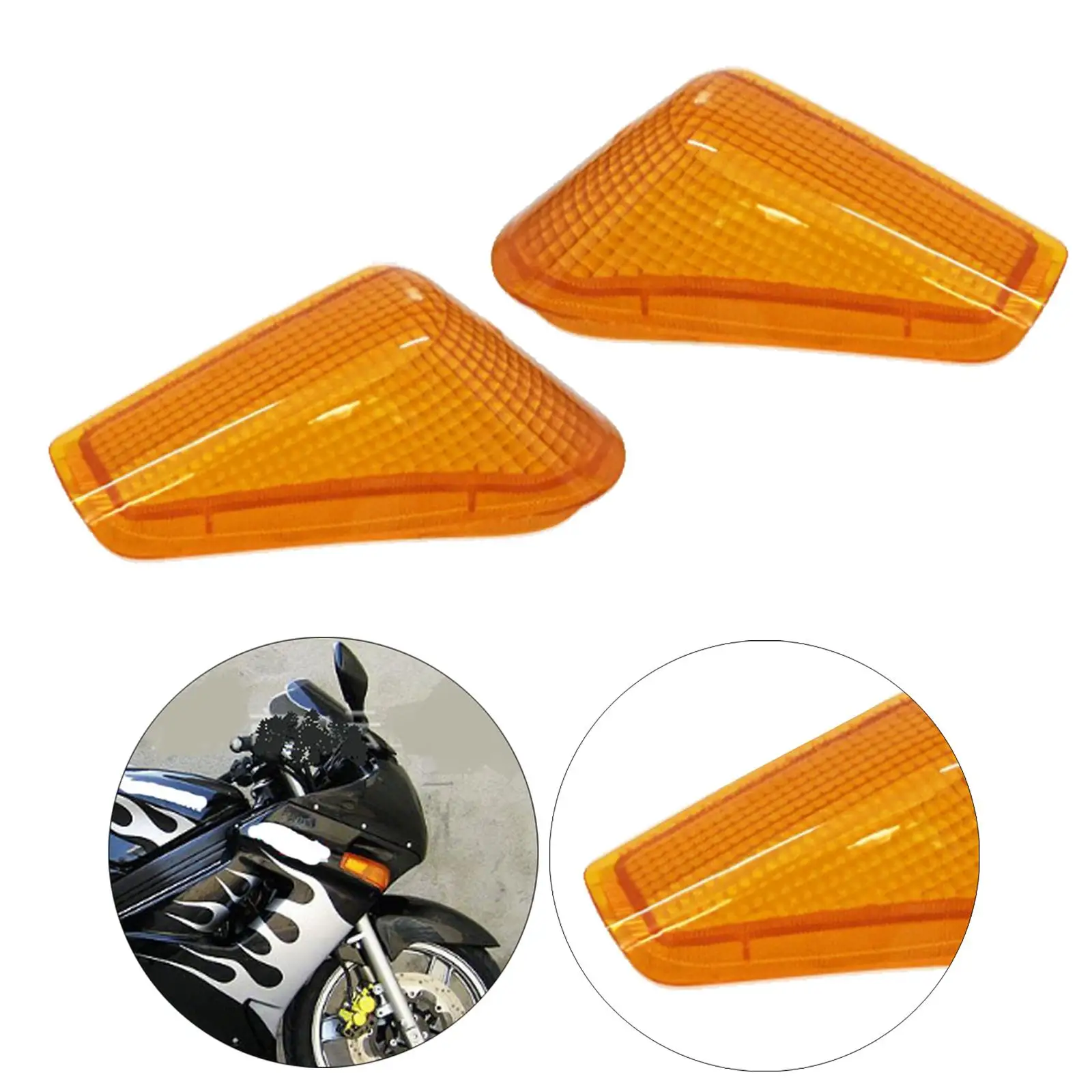 Pair for ZZR250 ZX10 Indicators for Front Display ZZR ZX 250 Left Right