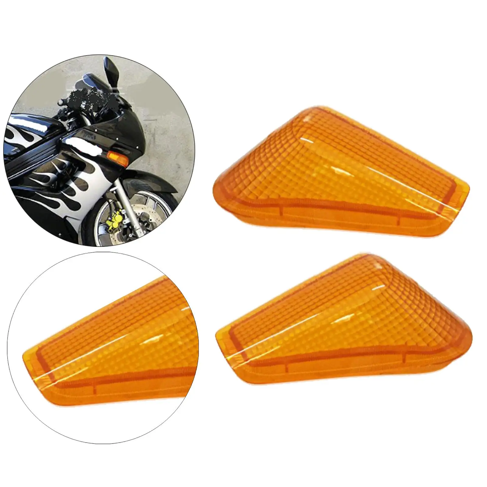Pair for ZZR250 ZX10 Indicators for Front Display ZZR ZX 250 Left Right