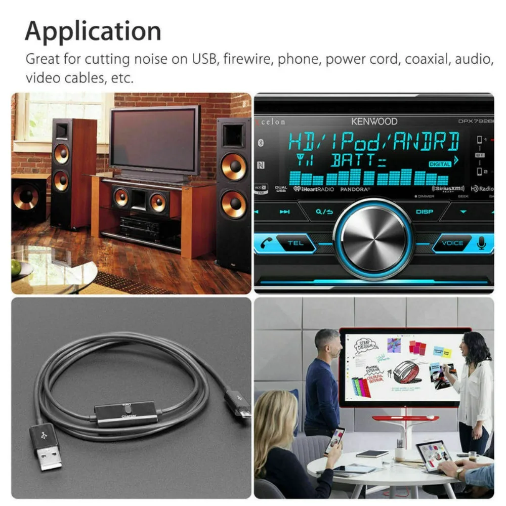 Pince à perles de ferrite à noyau annulaire