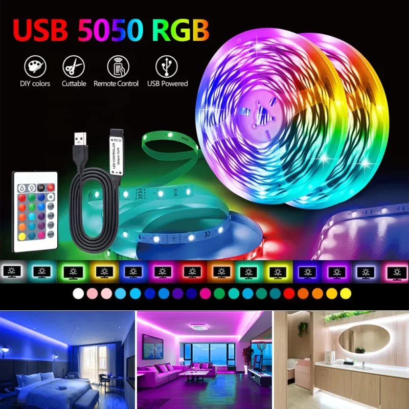 Ruban Led Rgb 5M