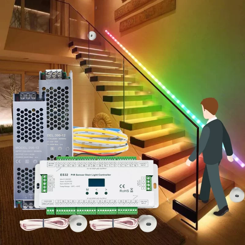 Kit Led Escalier
