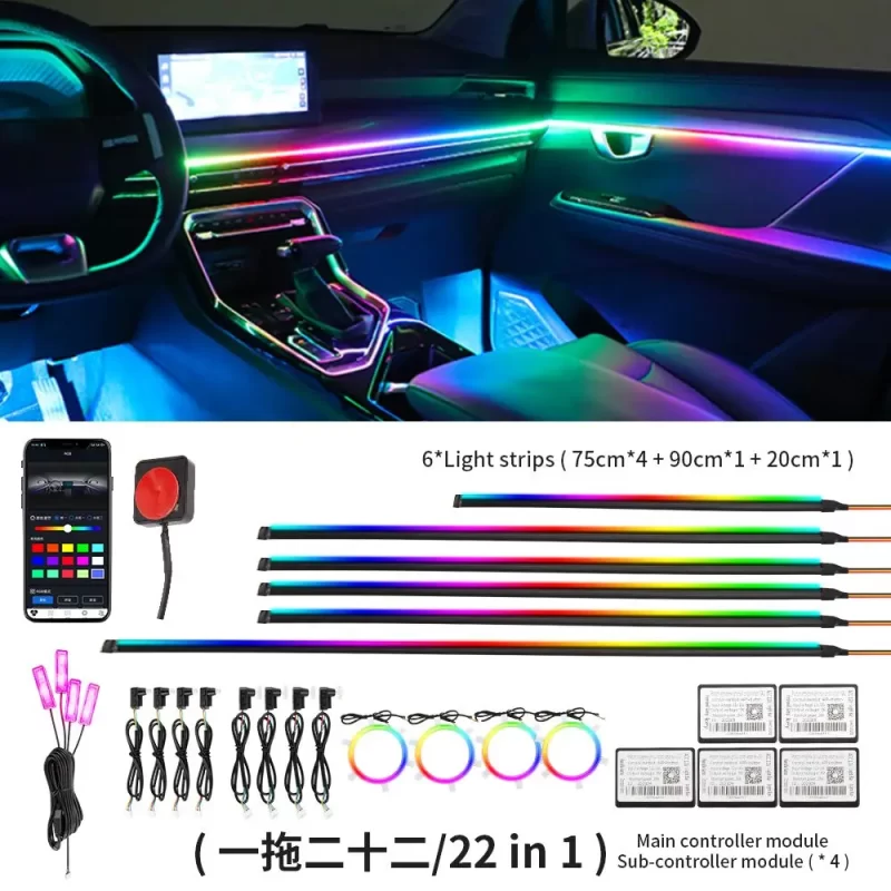 Led Fibre Optique Voiture