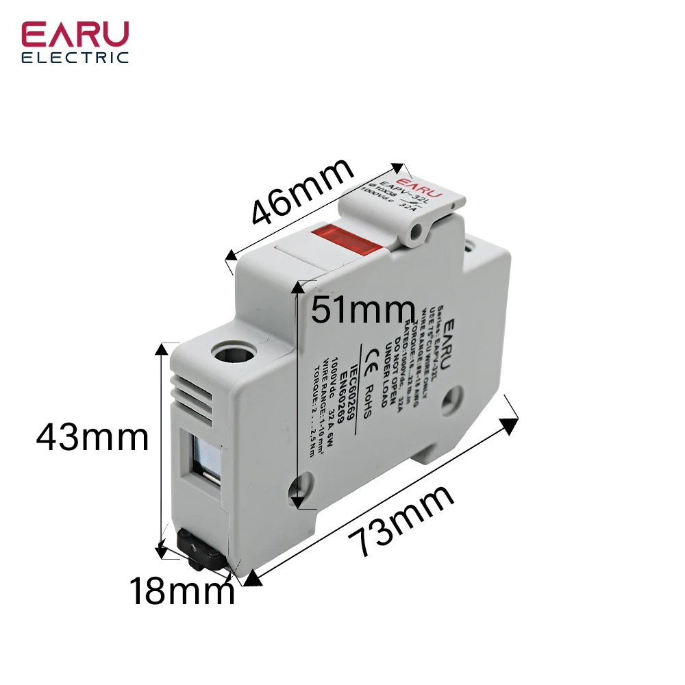 Porte-Fusibles Solaires DC